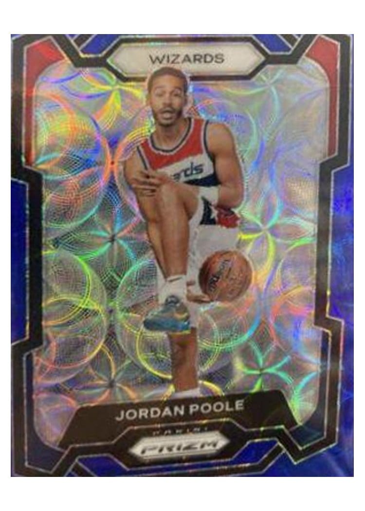 2023-24 Panini Prizm Base Set Jordan Poole #51 card