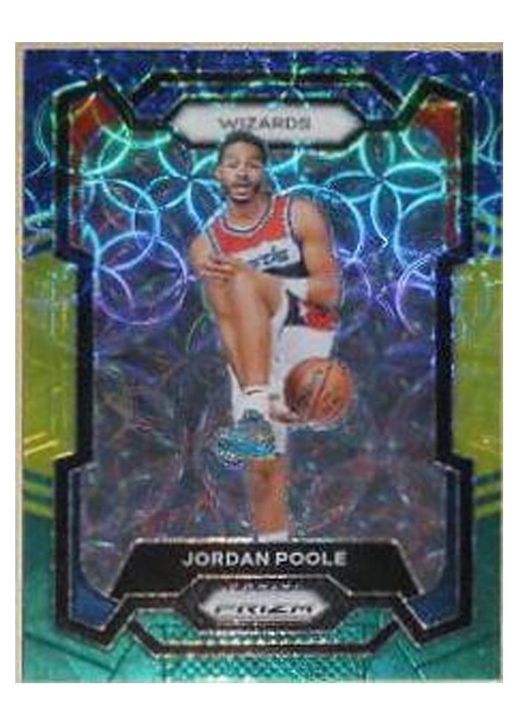 2023-24 Panini Prizm Base Set Jordan Poole #51 card