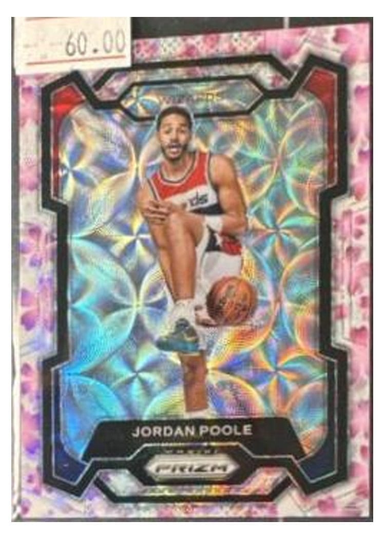 2023-24 Panini Prizm Base Set Jordan Poole #51 card