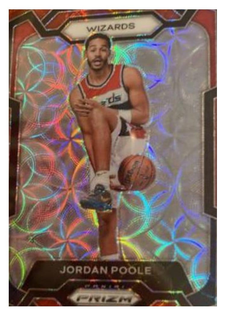 2023-24 Panini Prizm Base Set Jordan Poole #51 card