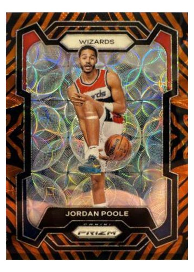 2023-24 Panini Prizm Base Set Jordan Poole #51 card