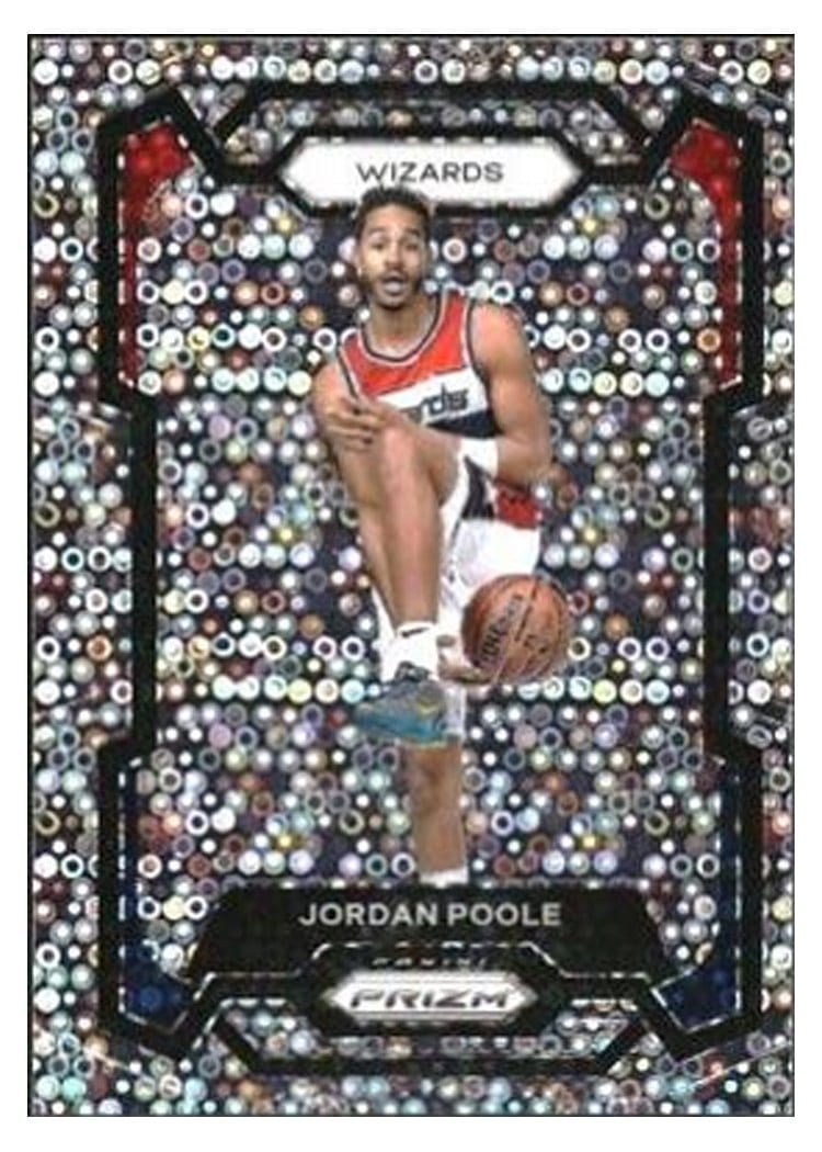 2023-24 Panini Prizm Base Set Jordan Poole #51 card
