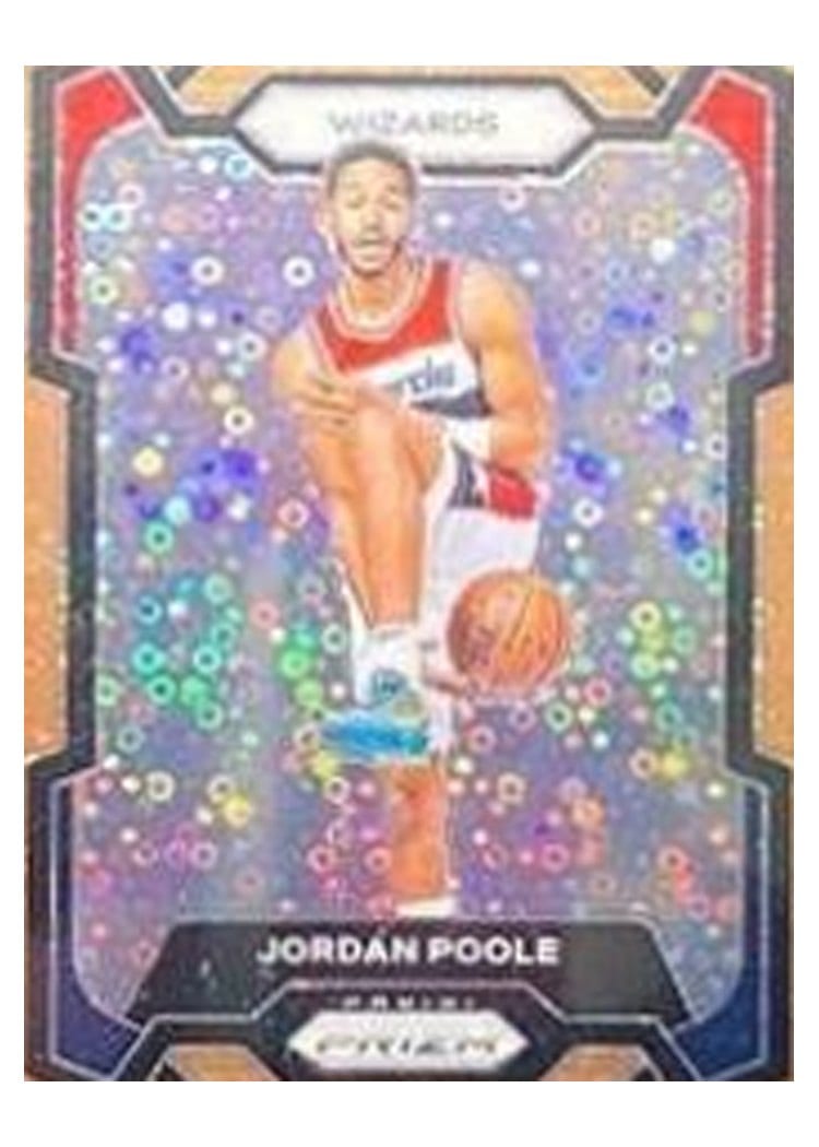 2023-24 Panini Prizm Base Set Jordan Poole #51 card