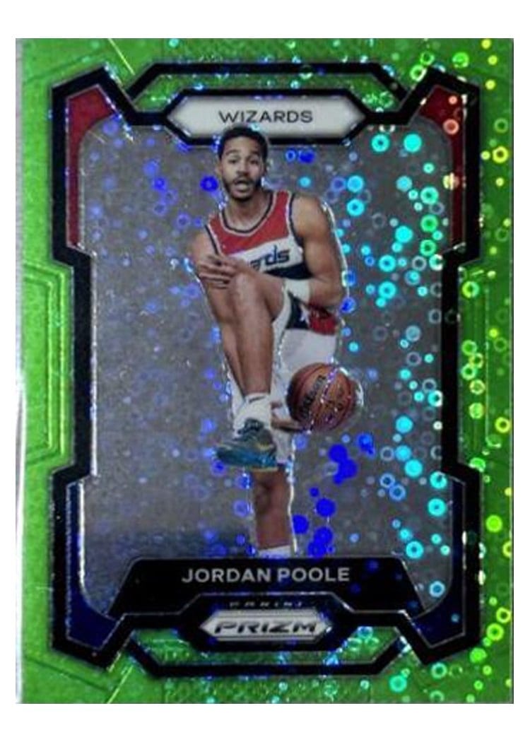 2023-24 Panini Prizm Base Set Jordan Poole #51 card
