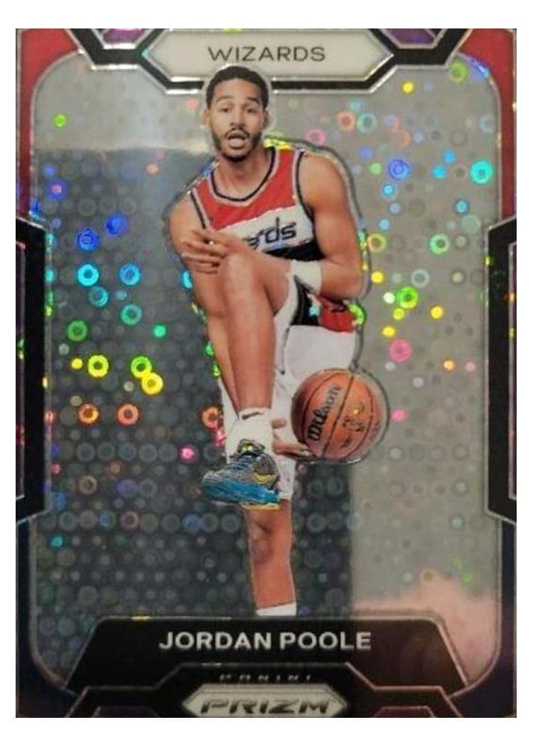 2023-24 Panini Prizm Base Set Jordan Poole #51 card