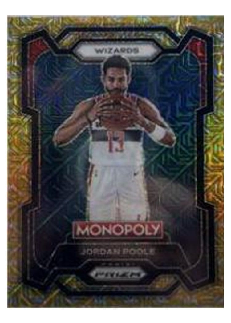 2023-24 Panini Prizm Base Set Jordan Poole #51 card