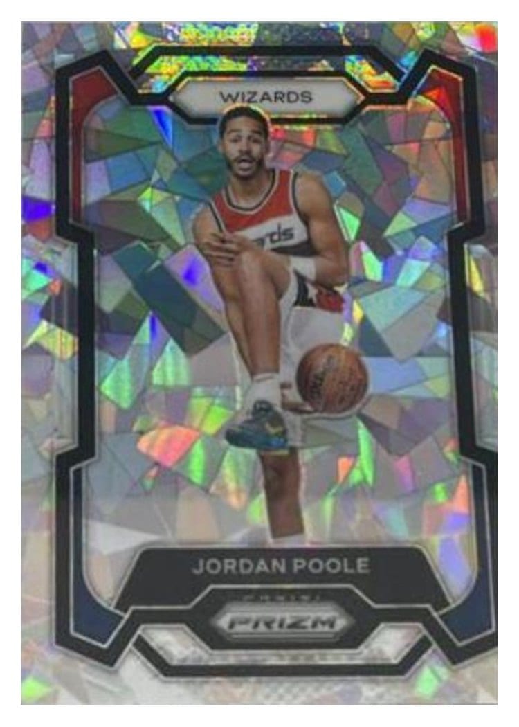 2023-24 Panini Prizm Base Set Jordan Poole #51 card