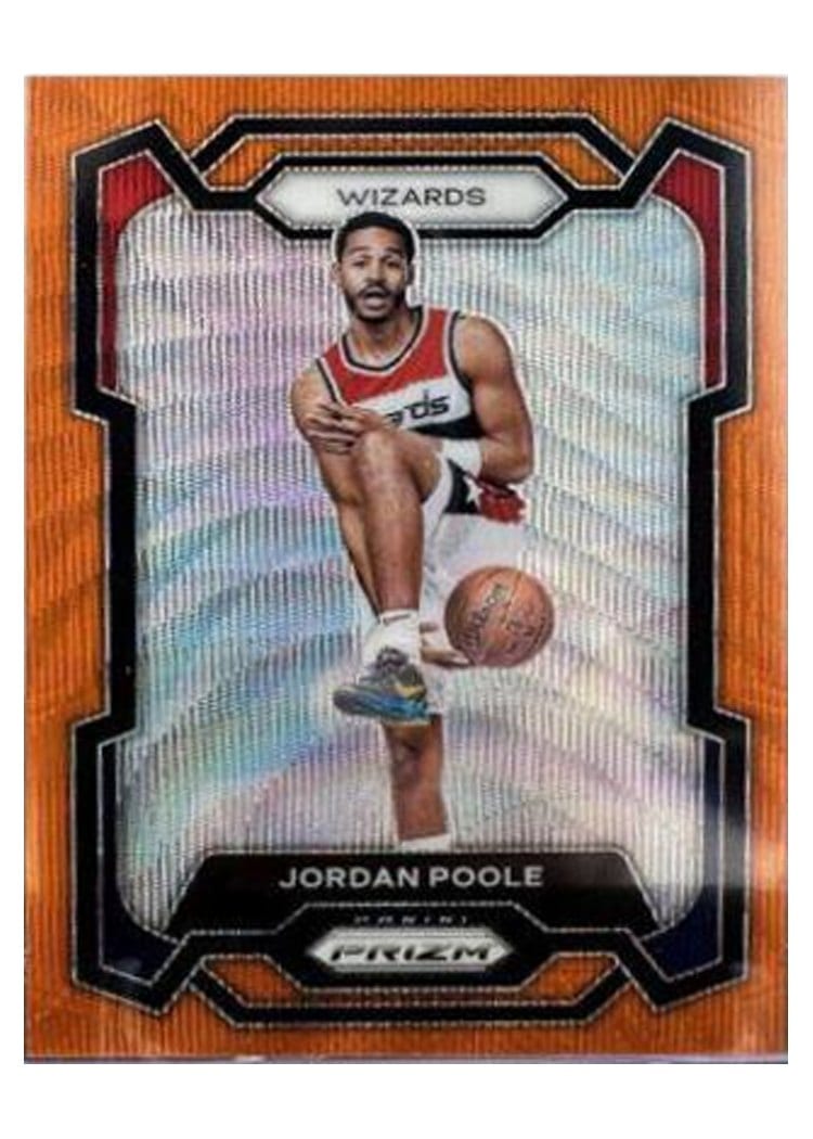 2023-24 Panini Prizm Base Set Jordan Poole #51 card