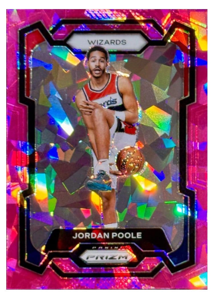 2023-24 Panini Prizm Base Set Jordan Poole #51 card