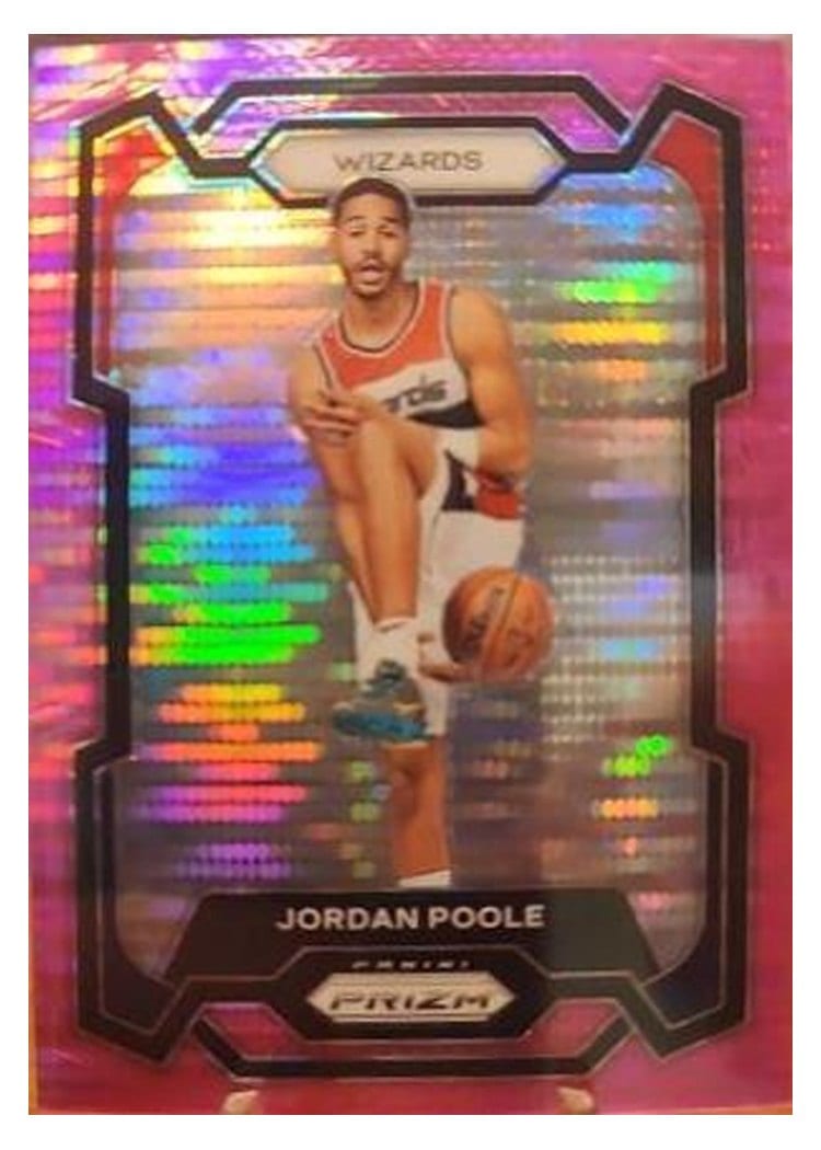 2023-24 Panini Prizm Base Set Jordan Poole #51 card