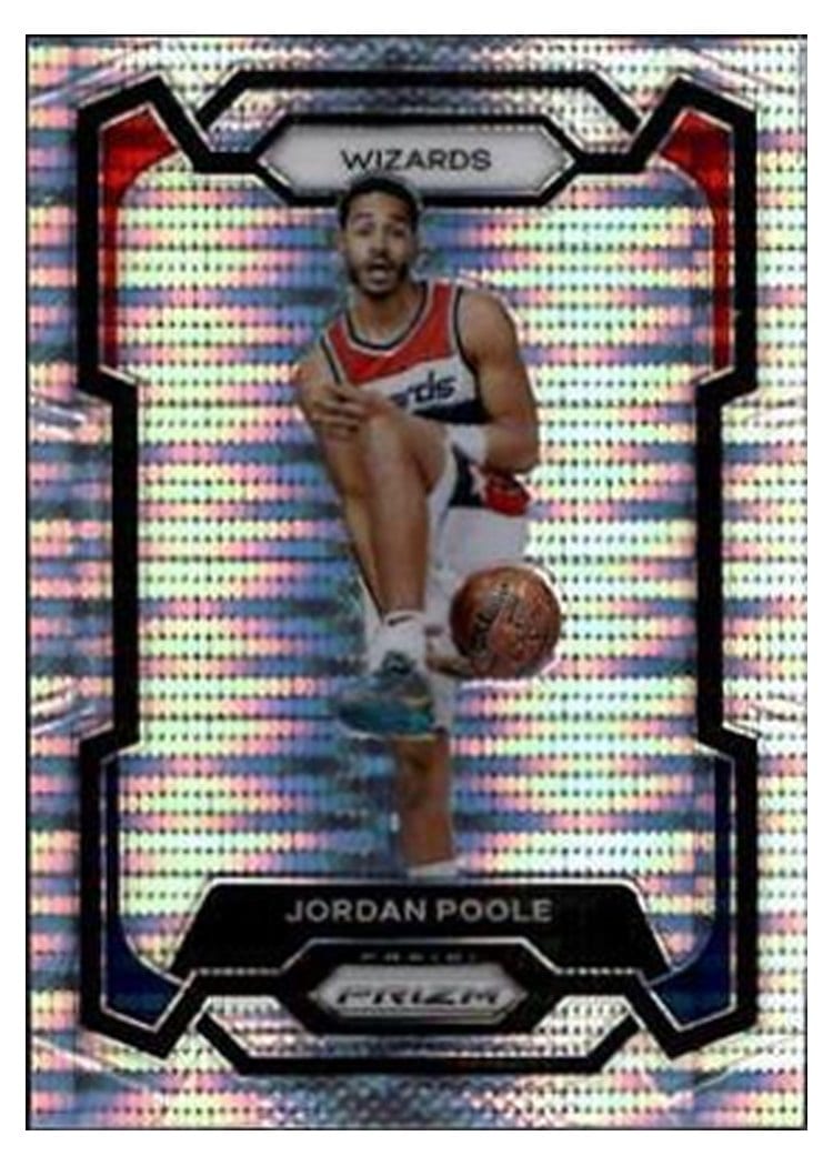 2023-24 Panini Prizm Base Set Jordan Poole #51 card