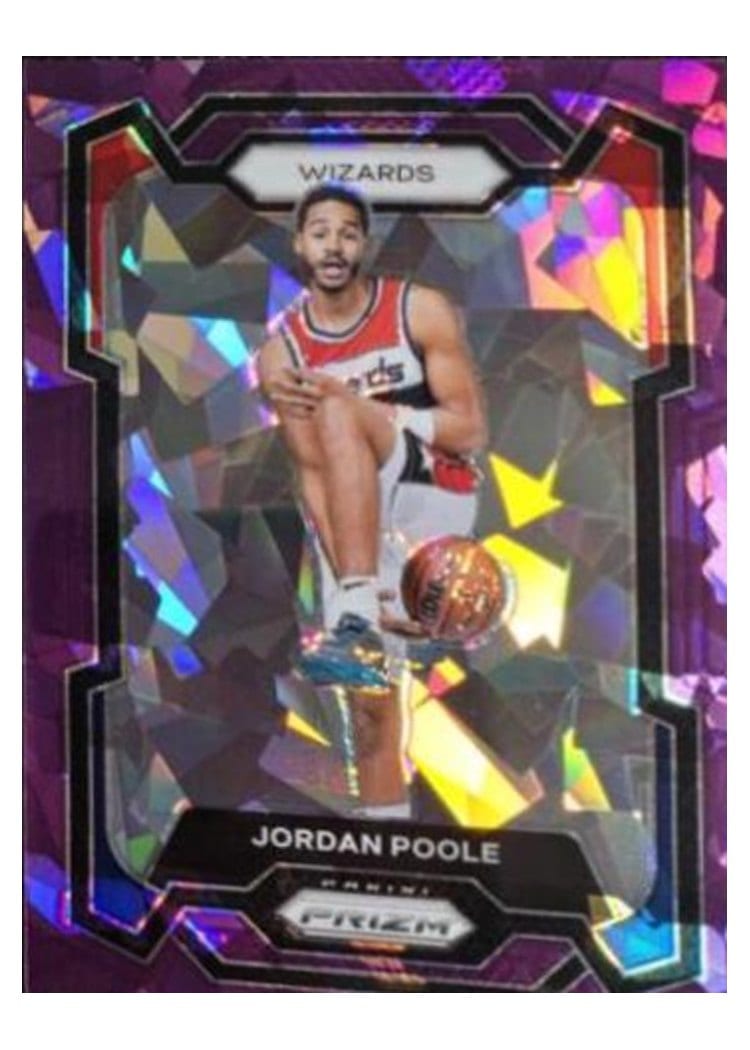 2023-24 Panini Prizm Base Set Jordan Poole #51 card