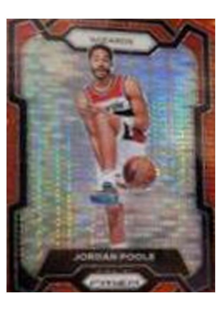 2023-24 Panini Prizm Base Set Jordan Poole #51 card