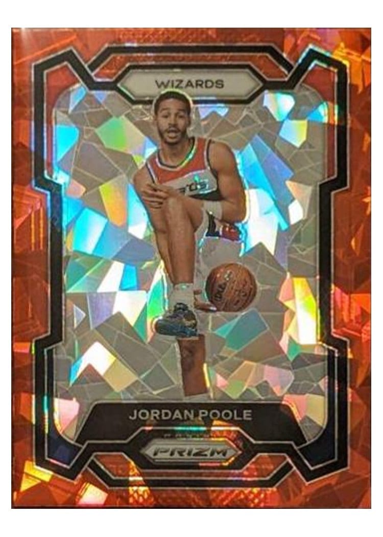 2023-24 Panini Prizm Base Set Jordan Poole #51 card