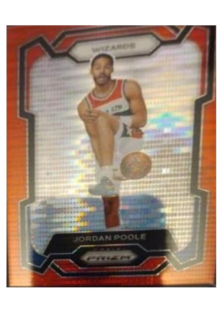 2023-24 Panini Prizm Base Set Jordan Poole #51 card