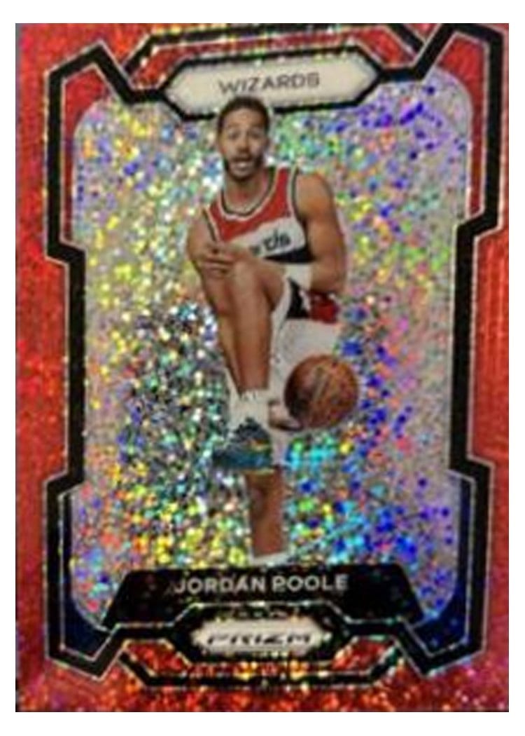 2023-24 Panini Prizm Base Set Jordan Poole #51 card