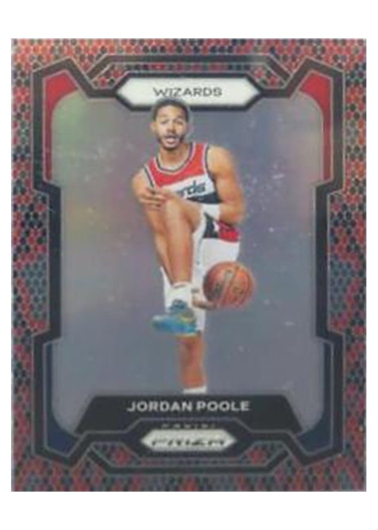 2023-24 Panini Prizm Base Set Jordan Poole #51 card