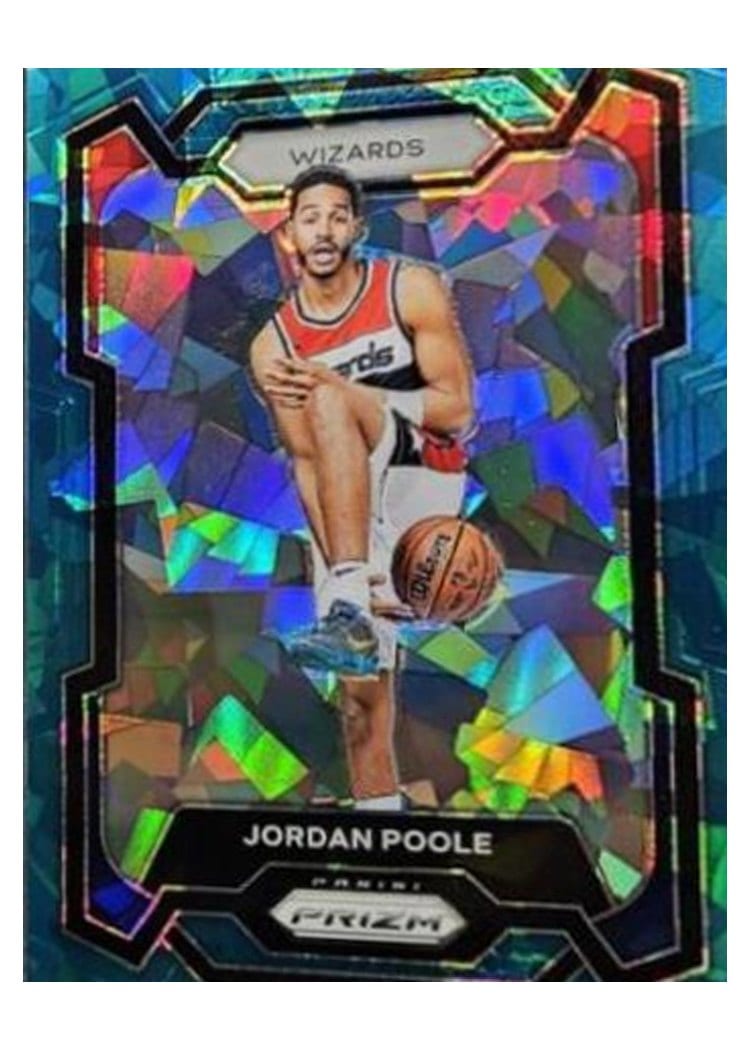2023-24 Panini Prizm Base Set Jordan Poole #51 card