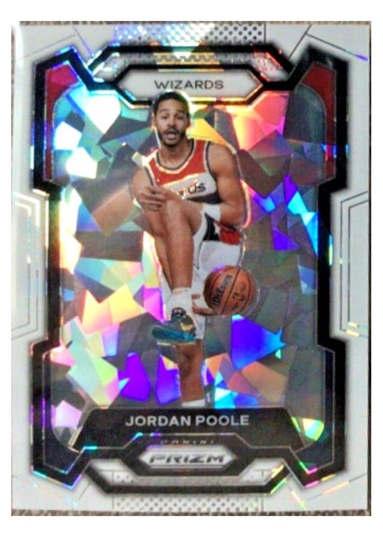 2023-24 Panini Prizm Base Set Jordan Poole #51 card