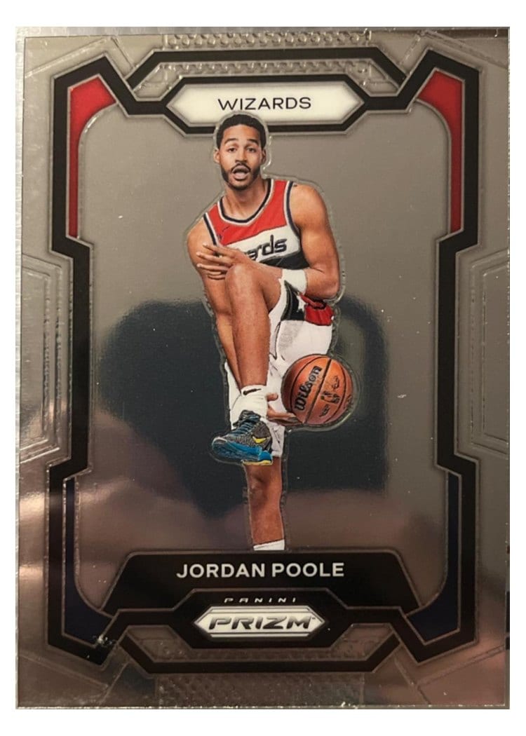 2023-24 Panini Prizm Base Set Jordan Poole #51 card