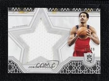 2023-24 Topps Royalty Star Relics Jordan Poole #SR-JPO card
