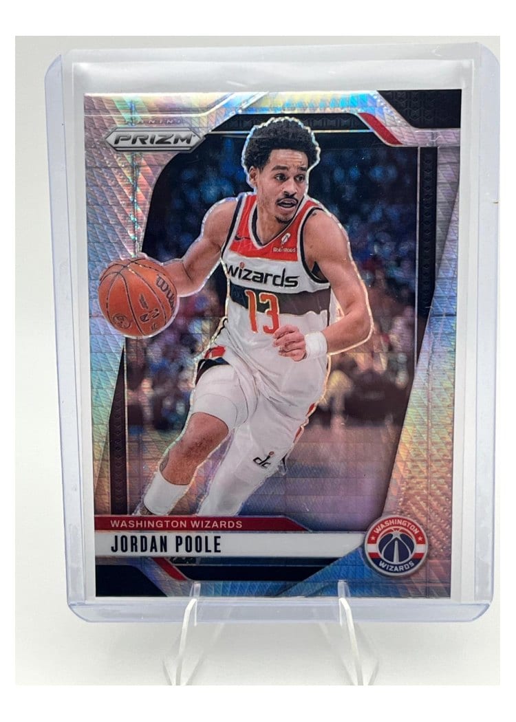 2024-25 Panini Prizm Base Set Jordan Poole #184 card