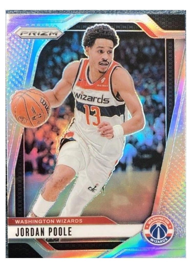 2024-25 Panini Prizm Base Set Jordan Poole #184 card