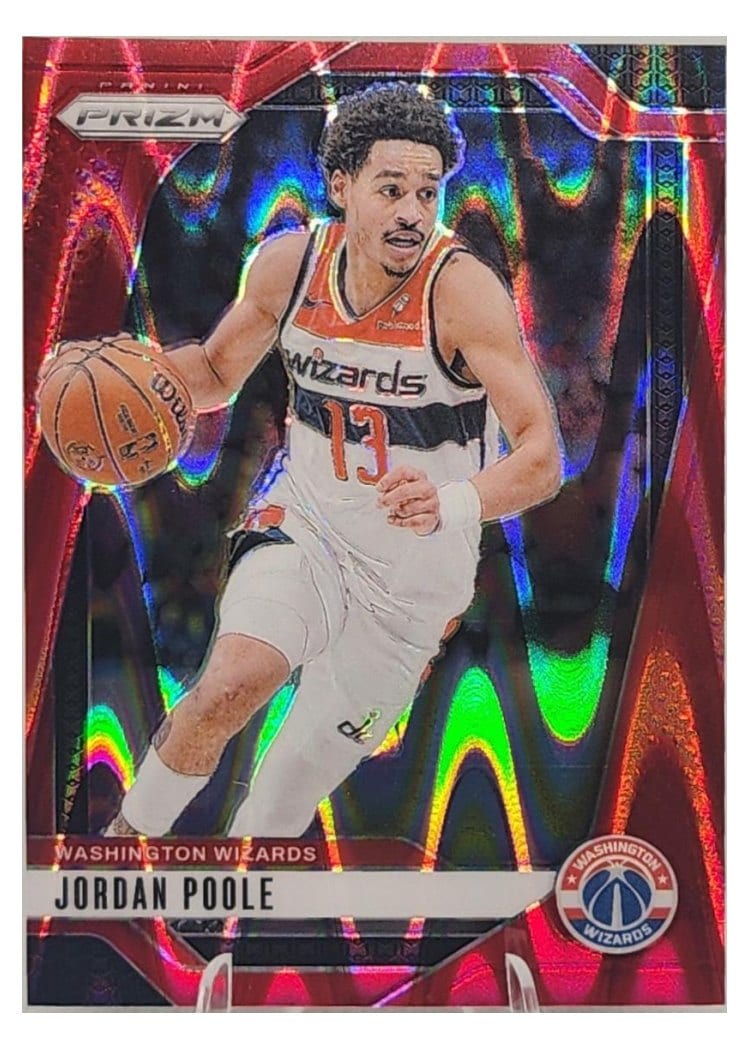 2024-25 Panini Prizm Base Set Jordan Poole #184 card