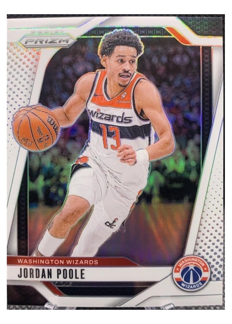 2024-25 Panini Prizm Base Set Jordan Poole #184 card