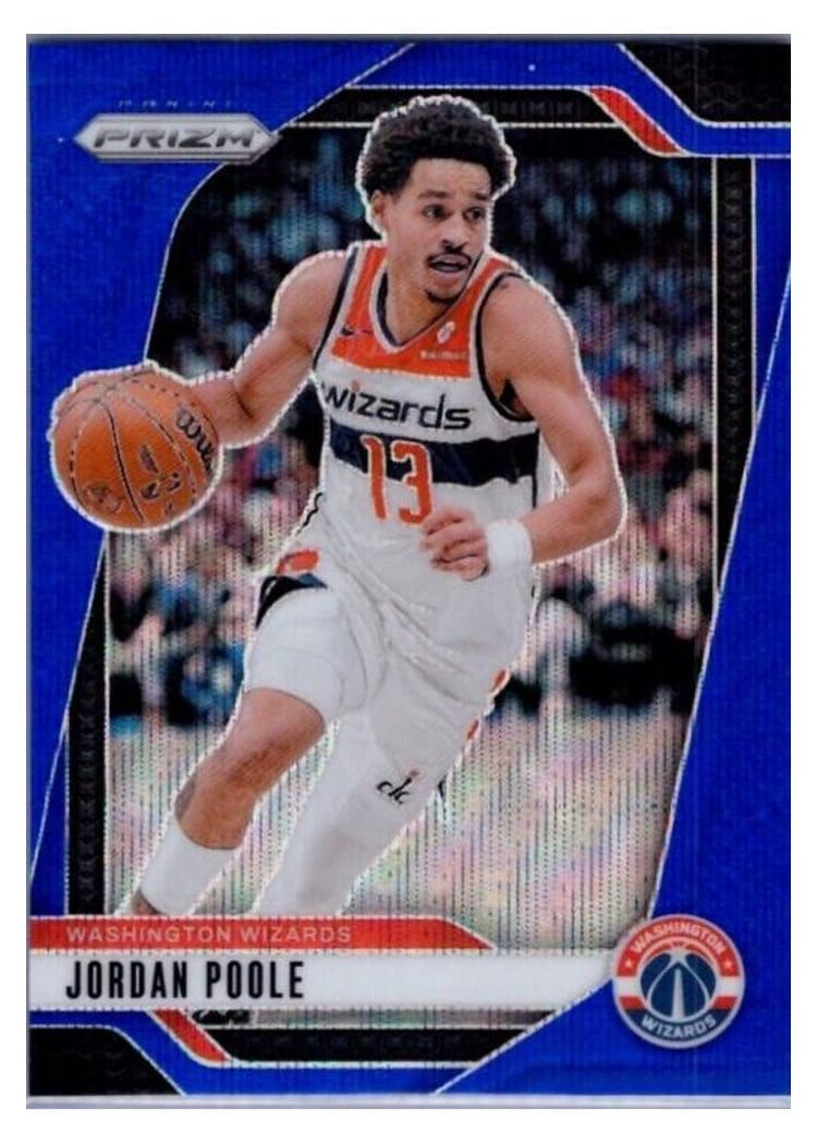 2024-25 Panini Prizm Base Set Jordan Poole #184 card