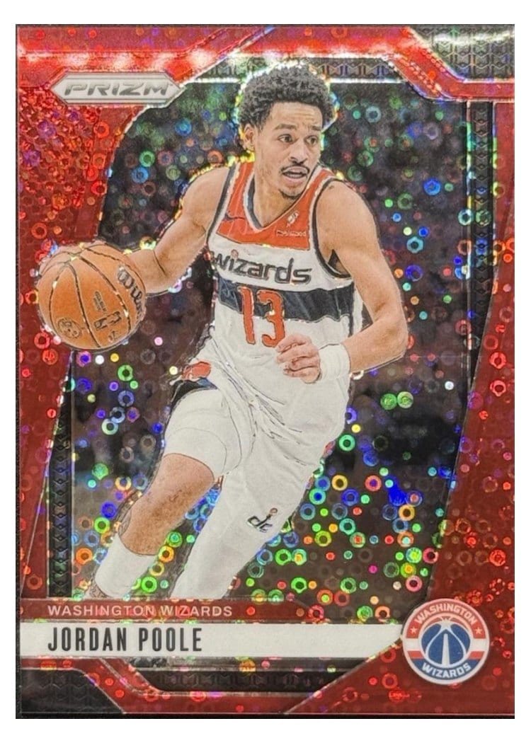 2024-25 Panini Prizm Base Set Jordan Poole #184 card