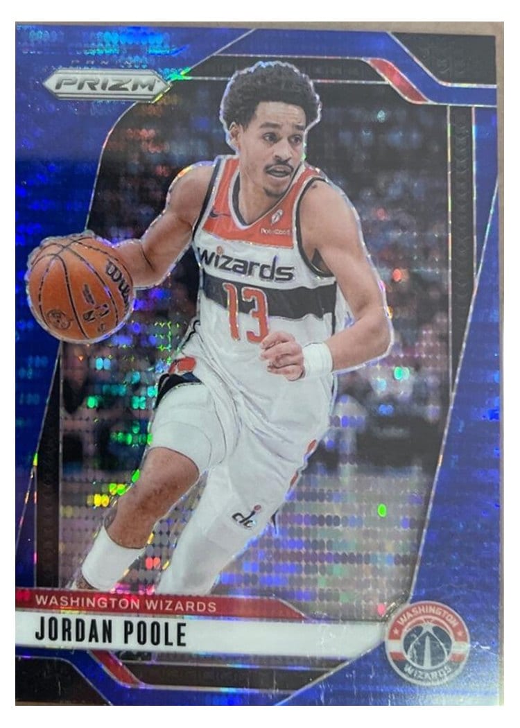 2024-25 Panini Prizm Base Set Jordan Poole #184 card