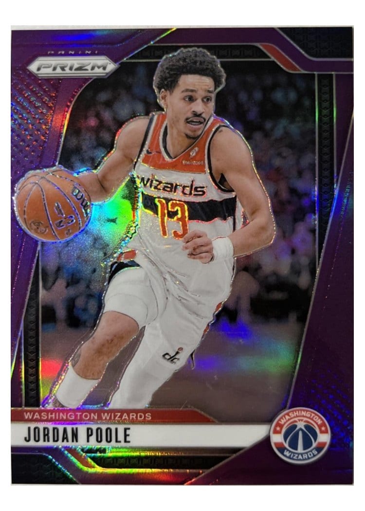 2024-25 Panini Prizm Base Set Jordan Poole #184 card