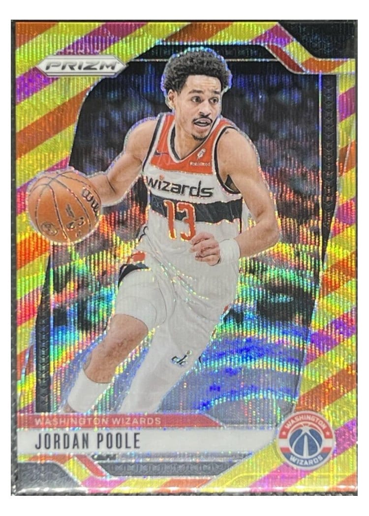 2024-25 Panini Prizm Base Set Jordan Poole #184 card