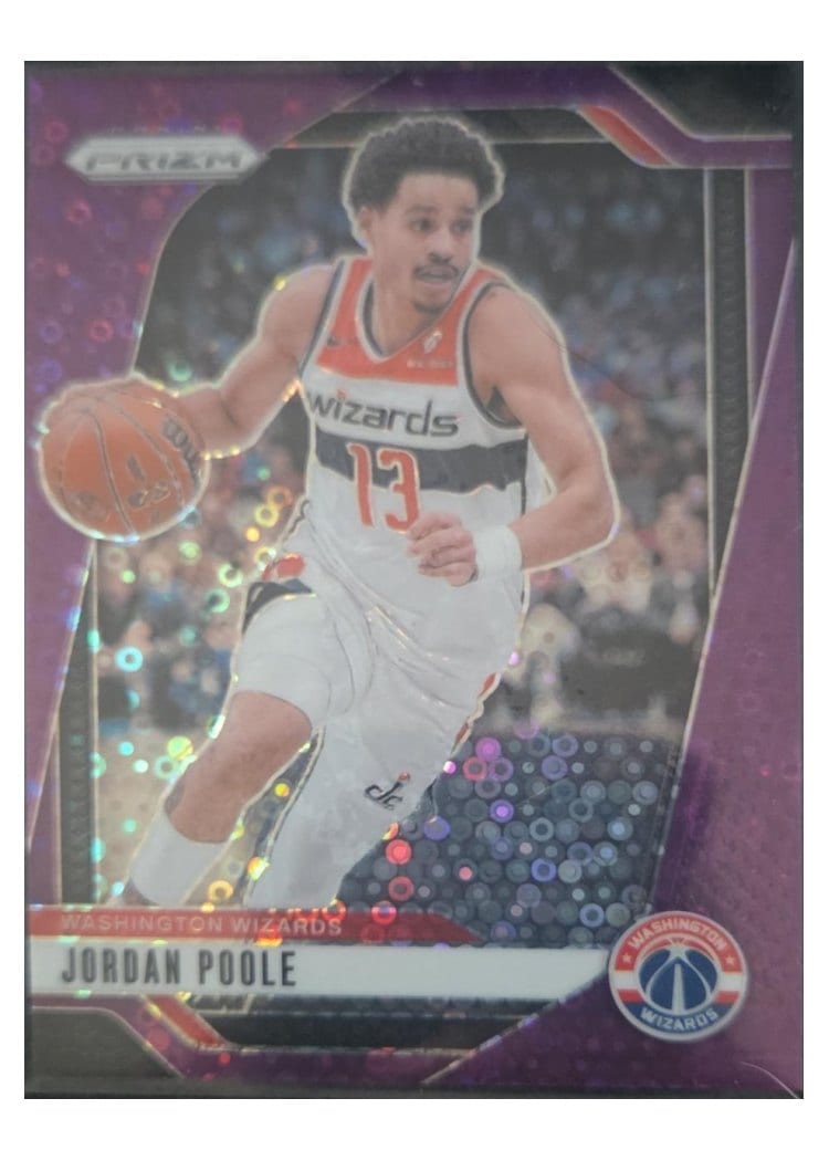 2024-25 Panini Prizm Base Set Jordan Poole #184 card