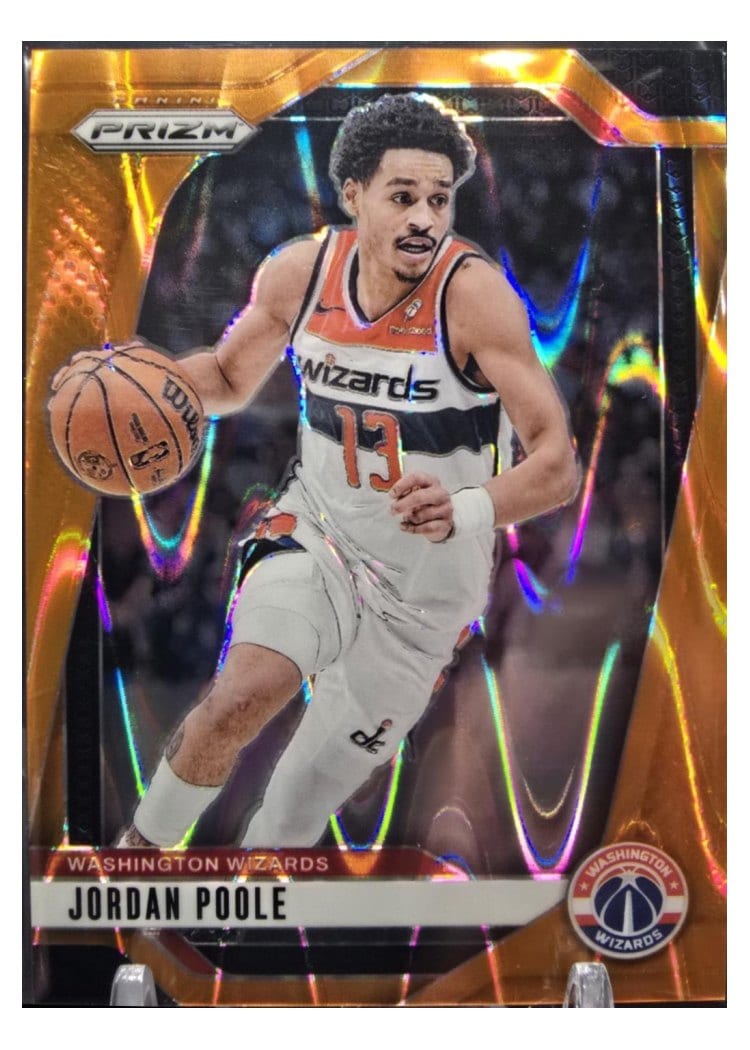 2024-25 Panini Prizm Base Set Jordan Poole #184 card