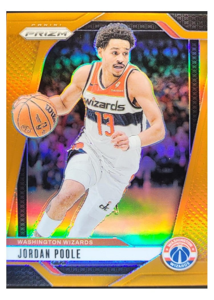 2024-25 Panini Prizm Base Set Jordan Poole #184 card