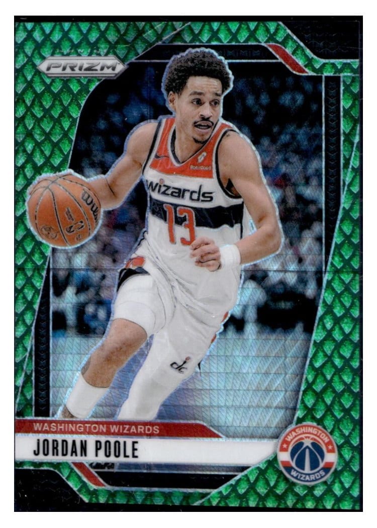 2024-25 Panini Prizm Base Set Jordan Poole #184 card