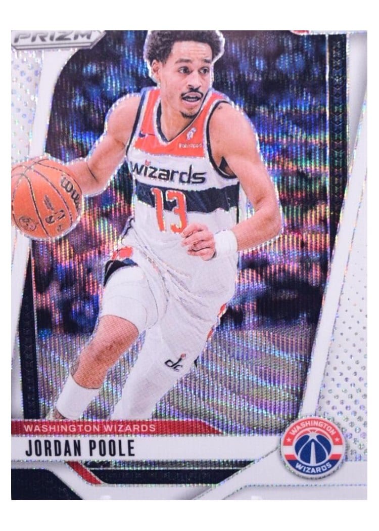 2024-25 Panini Prizm Base Set Jordan Poole #184 card