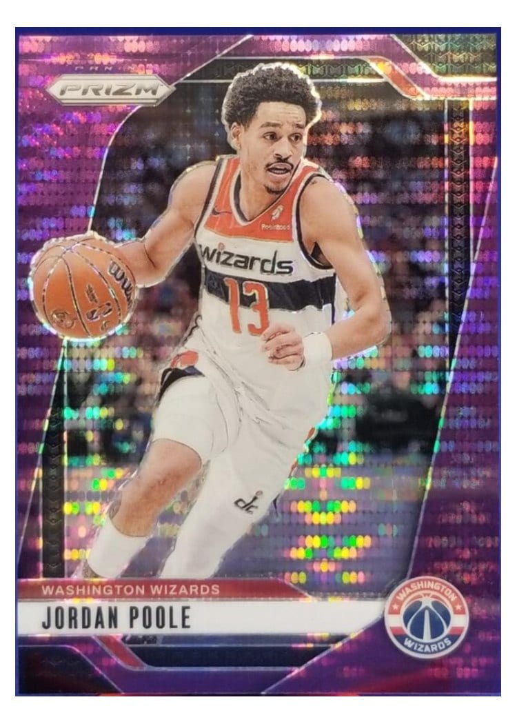 2024-25 Panini Prizm Base Set Jordan Poole #184 card