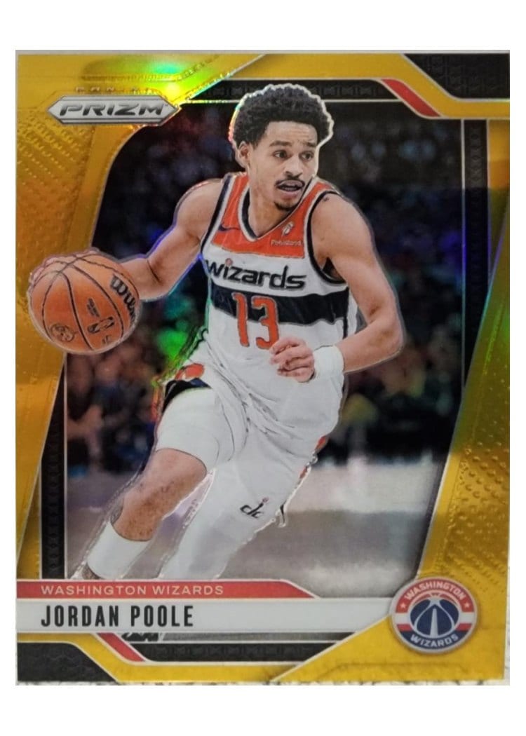 2024-25 Panini Prizm Base Set Jordan Poole #184 card