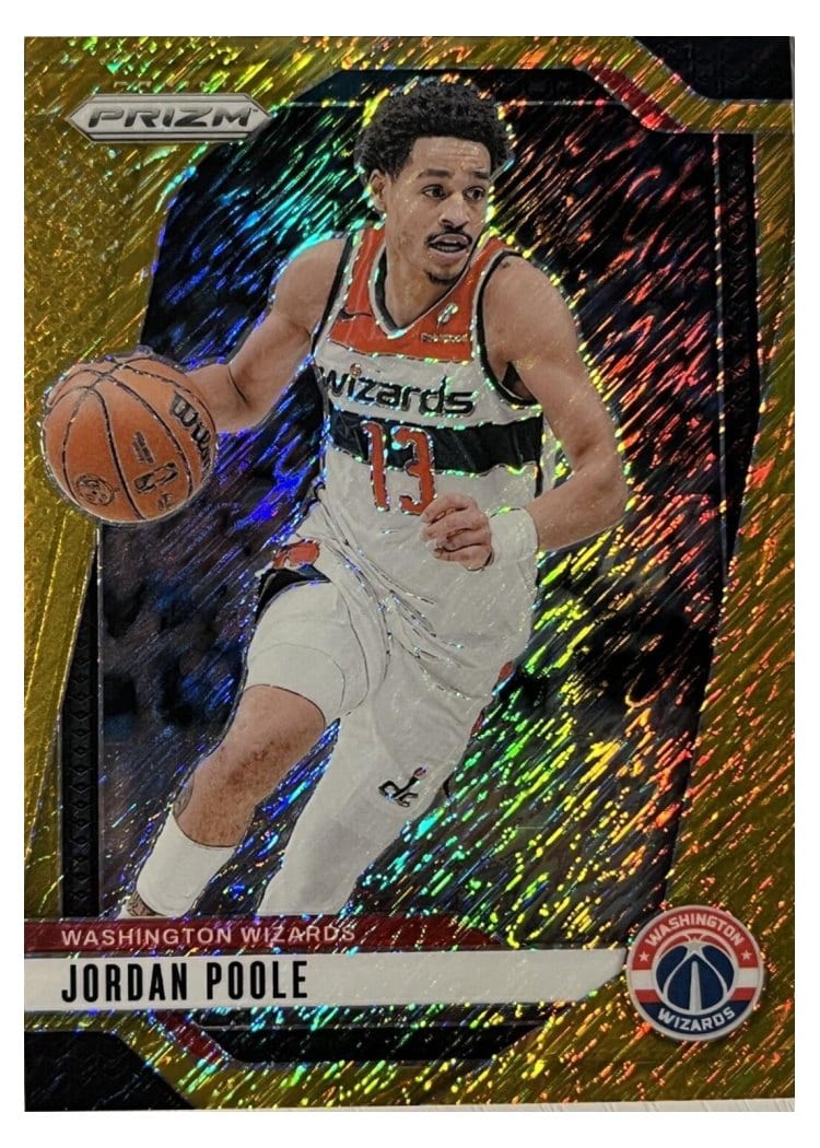 2024-25 Panini Prizm Base Set Jordan Poole #184 card