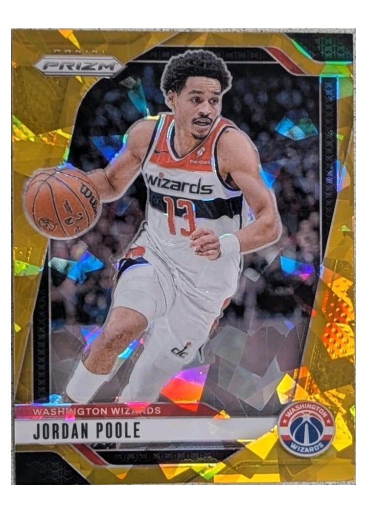 2024-25 Panini Prizm Base Set Jordan Poole #184 card