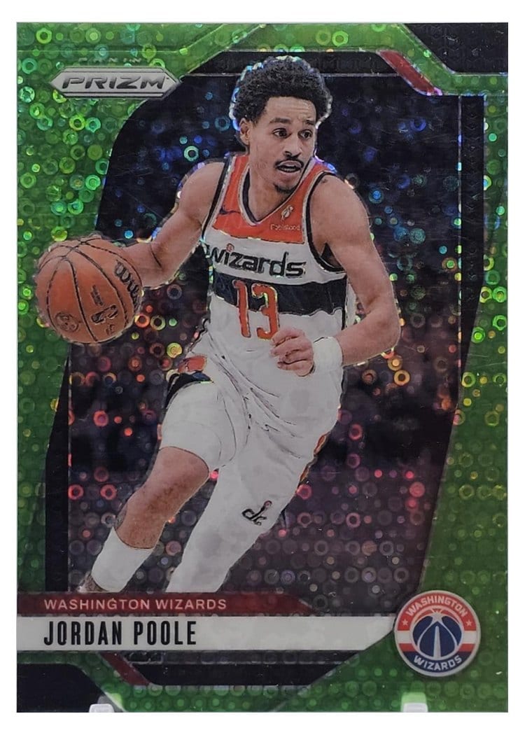 2024-25 Panini Prizm Base Set Jordan Poole #184 card