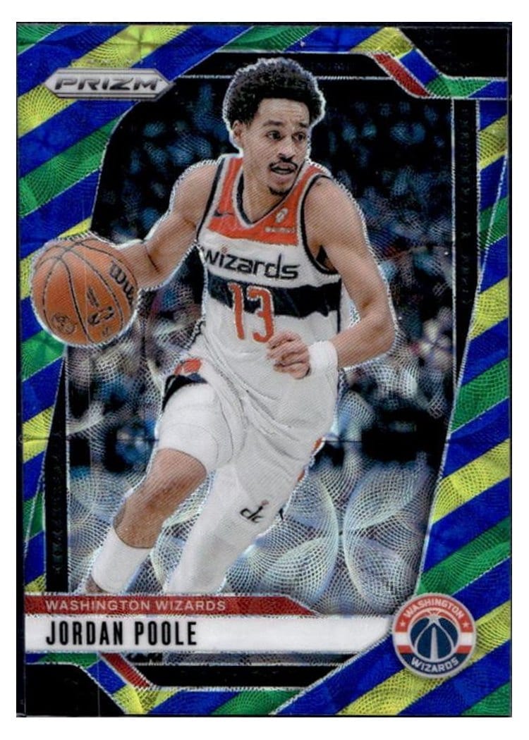 2024-25 Panini Prizm Base Set Jordan Poole #184 card