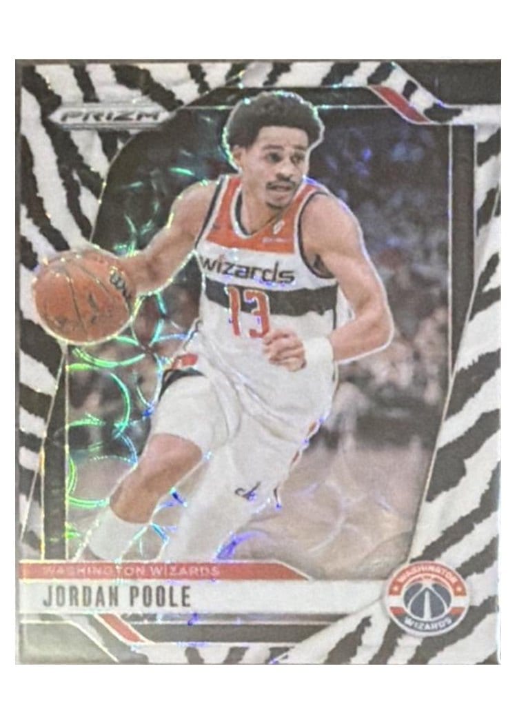 2024-25 Panini Prizm Base Set Jordan Poole #184 card