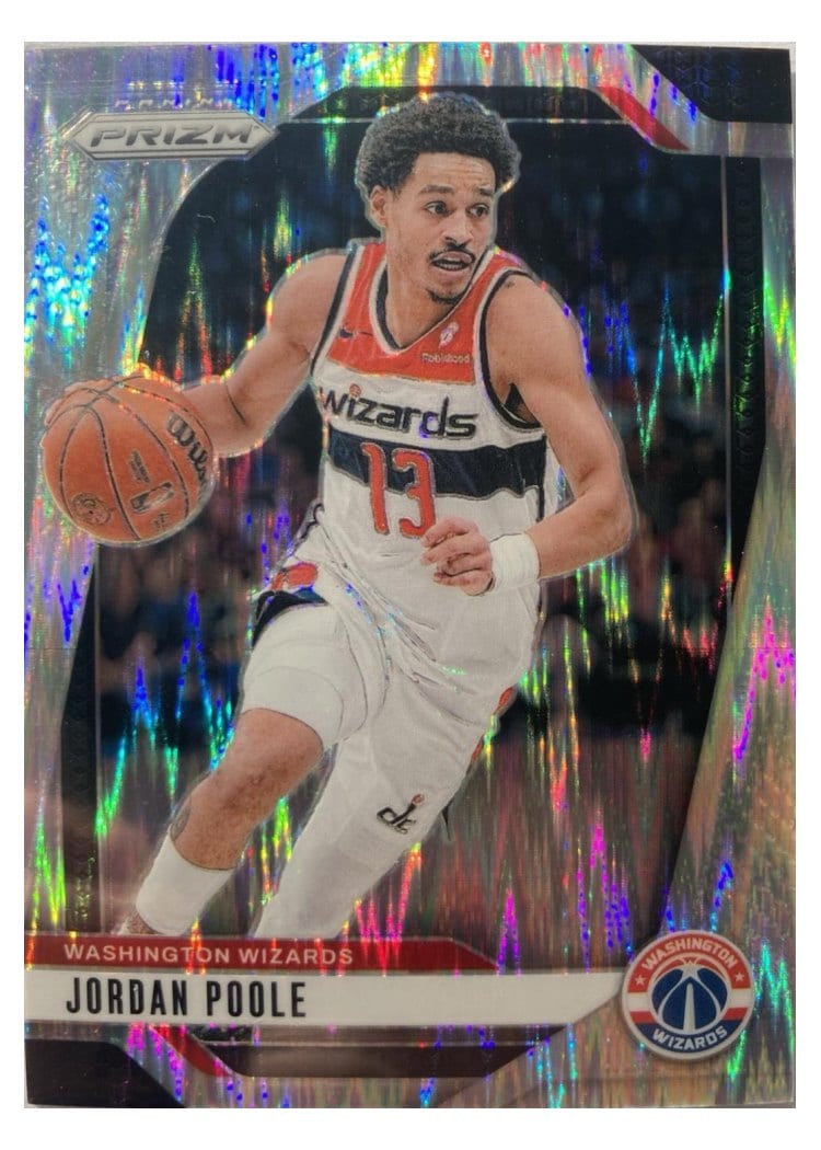 2024-25 Panini Prizm Base Set Jordan Poole #184 card