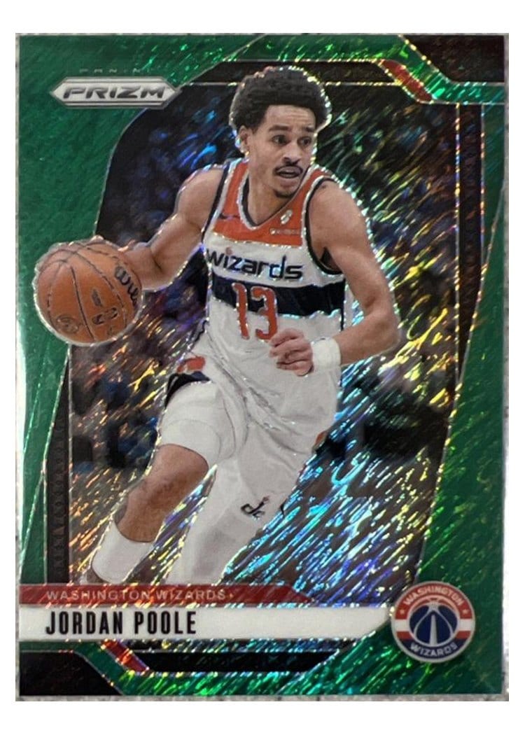 2024-25 Panini Prizm Base Set Jordan Poole #184 card