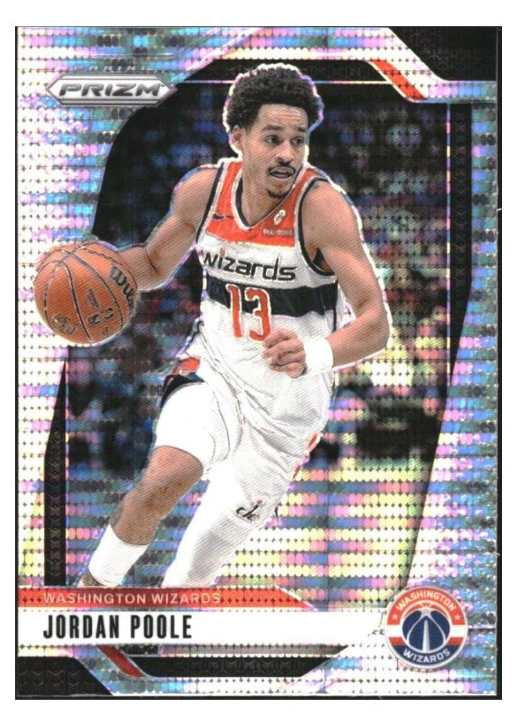 2024-25 Panini Prizm Base Set Jordan Poole #184 card