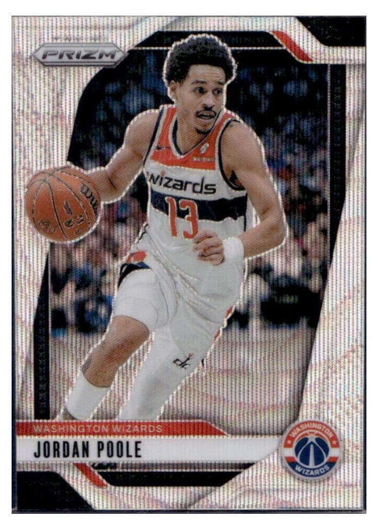 2024-25 Panini Prizm Base Set Jordan Poole #184 card